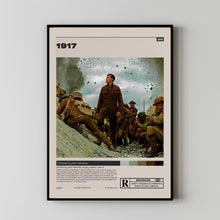 1917 Movie Poster, Sam Mendes, Minimalist Movie Poster