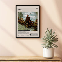 1917 Movie Poster, Sam Mendes, Minimalist Movie Poster