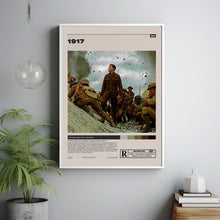 1917 Movie Poster, Sam Mendes, Minimalist Movie Poster