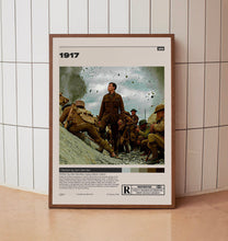 1917 Movie Poster, Sam Mendes, Minimalist Movie Poster