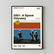 2001 A Space Odyssey Movie, 2001 A Space Odyssey Poster, Retro Movie Custom Poster, Illustration Art, Modern Vintage