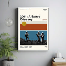 2001 A Space Odyssey Movie, 2001 A Space Odyssey Poster, Retro Movie Custom Poster, Illustration Art, Modern Vintage
