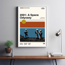 2001 A Space Odyssey Movie, 2001 A Space Odyssey Poster, Retro Movie Custom Poster, Illustration Art, Modern Vintage