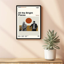 All the Bright Places, Brett Haley, Movie Poster, Retro posters, Minimal Movie Art, Modern Vintage, Move Gifts, Favorite Movie