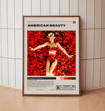 American Beauty Poster,Sam Mendes, Minimalist Movie Poster 1