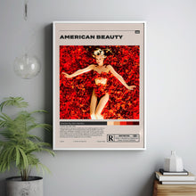 American Beauty, Sam Mendes, Minimalist Movie Poster, Vintage Retro Art Print