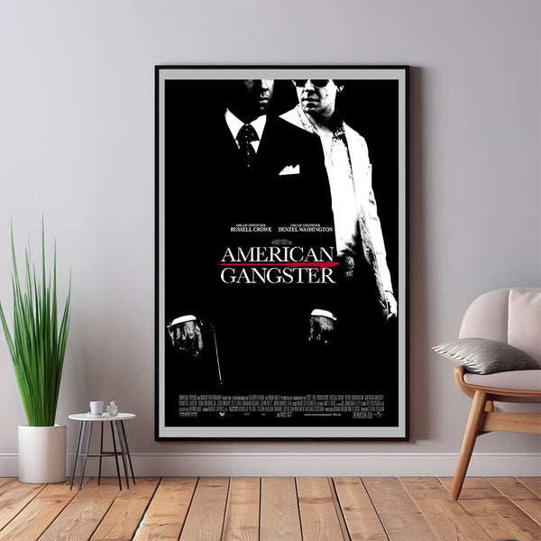 American Gangster Movie Poster, Room Decor, Home Decor, Art Poster for Gift  1687333743