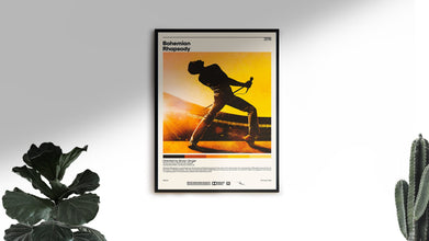 Bohemian Rhapsody  Bryan Singer  Minimalist Movie Poster, Vintage Retro Art Print, Custom Poster, Wall Art Print, Home Decor 992083324