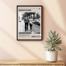 Breathless Poster, Jim McBride, Minimalist Movie Poster