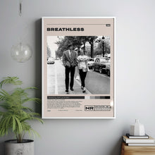 Breathless Poster, Jim McBride, Minimalist Movie Poster