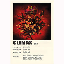 Climax (2018) Movie Poster Canvas Poster Minimalist Poster Art Print Gifts for Lover Mural Painting Home Decoration 1797583283