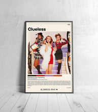 Clueless  Amy Heckerling, Minimalist Movie Poster, Vintage Retro Art Print, Custom Poster, Wall Art Prin, Home Decor 1006046499