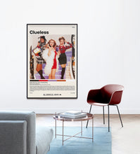 Clueless  Amy Heckerling, Minimalist Movie Poster, Vintage Retro Art Print, Custom Poster, Wall Art Prin, Home Decor 1006046499