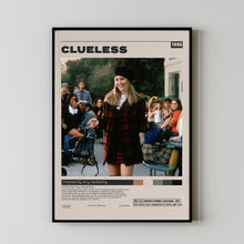 Clueless, Amy Heckerling, Minimalist Movie Poster, Vintage Retro Art