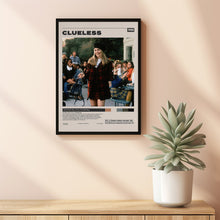 Clueless, Amy Heckerling, Minimalist Movie Poster, Vintage Retro Art