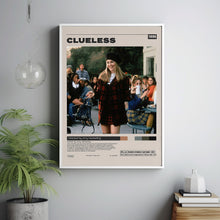 Clueless, Amy Heckerling, Minimalist Movie Poster, Vintage Retro Art