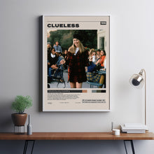 Clueless, Amy Heckerling, Minimalist Movie Poster, Vintage Retro Art