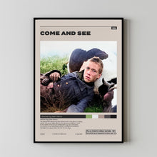 Come and See Poster, Elem Klimov, Minimalist Movie Poster, Room decor