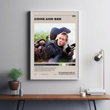 Come and See Poster, Elem Klimov, Minimalist Movie Poster, Room decor