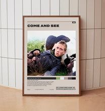 Come and See Poster, Elem Klimov, Minimalist Movie Poster, Room decor