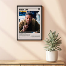 Deja Vu Movie Poster, Tony Scott, Minimalist Movie Poster