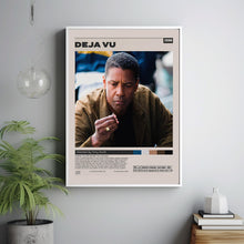 Deja Vu Movie Poster, Tony Scott, Minimalist Movie Poster