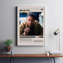 Deja Vu Movie Poster, Tony Scott, Minimalist Movie Poster