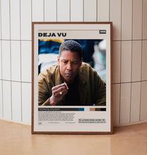 Deja Vu Movie Poster, Tony Scott, Minimalist Movie Poster