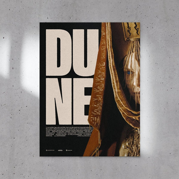 Dune Poster, Original Design, Wall Art, Poster Wall Art, Movie Print ...