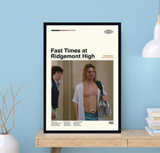 Fast Times At Ridgemont High Poster, Amy Heckerling, Movie Poster, Vintage Poster, Modern Art, Midcentury Poster, Film Poster, Wall Decor 1717489554