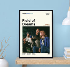 Field Of Dreams Poster, Phil Alden Robinson, Midcentury Art, Minimalist Art, Movie Poster, Retro Poster, Vintage Poster, Wall Decor 1732718711