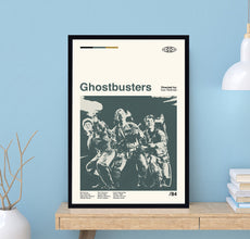 Ghostbusters Poster, Ivan Reitman, Retro Movie Poster, Minimalist Art, Midcentury Art, Vintage Poster, Modern Art, Retro poster, Wall Decor 1688329054