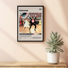 Grease Poster, Randal Kleiser, Minimalist Movie Poster,