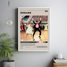 Grease Poster, Randal Kleiser, Minimalist Movie Poster,