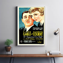 It Happened One Night Movie Poster Art Print Movie Posters Gift for Movie lovers 1