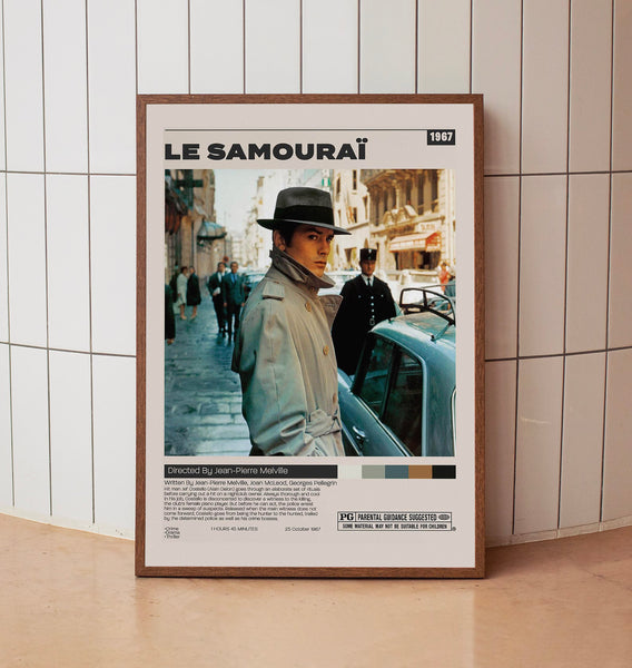 Poster Le Samouraï (film) - Affiche Cinéma 50x70 Cm - PostersAndCo - Neuf
