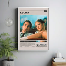 Lolita Movie Poster, Adrian Lyne, Minimalist Movie Poster