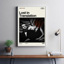 Lost in Translation Poster, Lost in Translation Movie, Sofia Coppola Film, Vintage Modern, Vintage Poster, Minimalist Art, High Quality