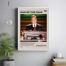 Man of the Year, Barry Levinson, Minimalist Movie Poster,Room decor