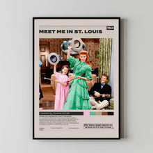 Meet Me in St. Louis, Vincente Minnelli, Minimalist Movie Poster