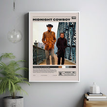 Midnight Cowboy Poster, John Schlesinger, Fritz Lang, Minimalist Movie Poster