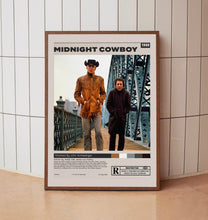 Midnight Cowboy Poster, John Schlesinger, Fritz Lang, Minimalist Movie Poster