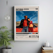 Natural Born Killers, Oliver Stone, Minimalist Movie Poster, Vintage Retro ArtMovie Poster