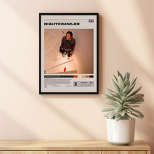 Nightcrawler Poster, Dan Gilroy, Minimalist Movie Poster,Room Decor