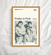 Pretty In Pink Movie Poster, Howard Deutch, Pretty In Pink, Retro Movie Poster, Minimalist Art, Vintage Poster, Midcentury Art, Wall Decor 1693404122