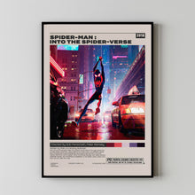 Spider-Man Into the Spider-Verse, Bob Persichetti, Minimalist Movie Poster