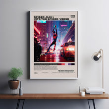 Spider-Man Into the Spider-Verse, Bob Persichetti, Minimalist Movie Poster