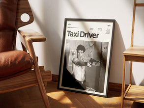 Taxi Driver Movie Poster, Taxi Driver Wall Decor, Taxi Driver Poster Print, Vintage Retro Art Print 1436923415