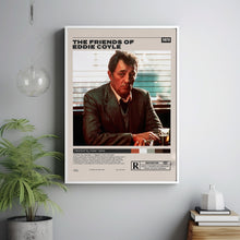 The Friends of Eddie Coyle, Peter Yates, Retro Movie Minimalist Movie Poster, Vintage Retro ArtFilm Poster