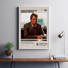The Friends of Eddie Coyle, Peter Yates, Retro Movie Minimalist Movie Poster, Vintage Retro ArtFilm Poster